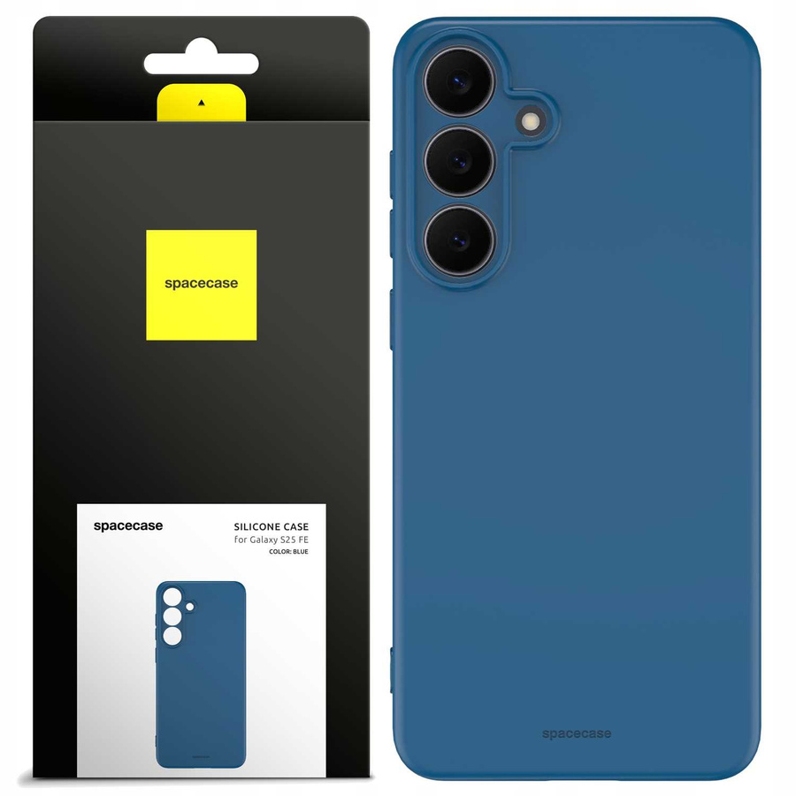 Spacecase Dėklas Silicone 3.0 Galaxy S25 FE mėlynas