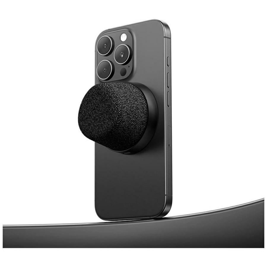 Garsiakalbis USAMS YX016 magnetinis Bluetooth juodas