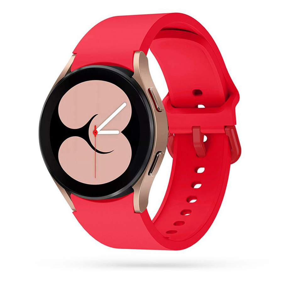 TECH-PROTECT ICONBAND dirželis SAMSUNG GALAXY WATCH 4 / 5 / 5 PRO / 6 / 7 / FE koralinis raudonas