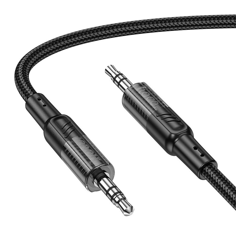 AUX laidas Jack 3,5 mm į Jack 3,5 mm Hoco 1,2 m UPA27 juodas