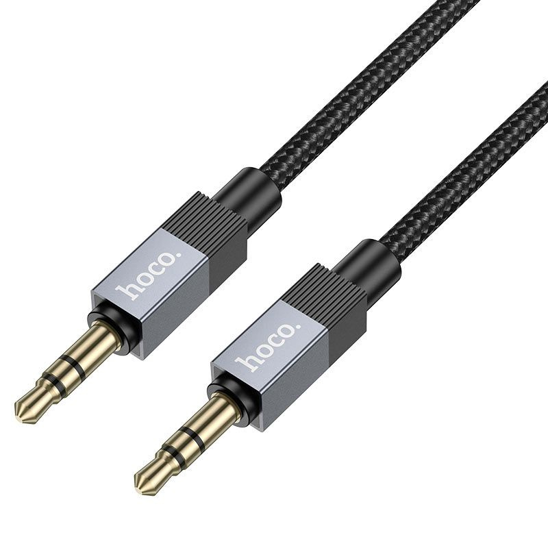 Audio adapteris Hoco UPA32 3,5mm į 3,5mm (p-p) juodas