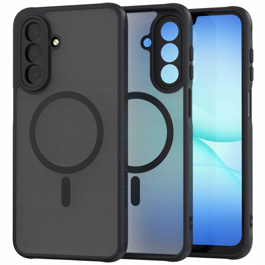 Spacecase Dėklas Hybrid Mag Galaxy A17 4G/5G juodas
