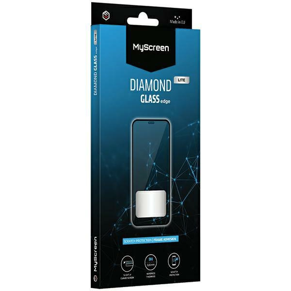 MyScreen Diamond Glass Edge Lite FG grūdintas stiklas Samsung Galaxy S25 FE juodas