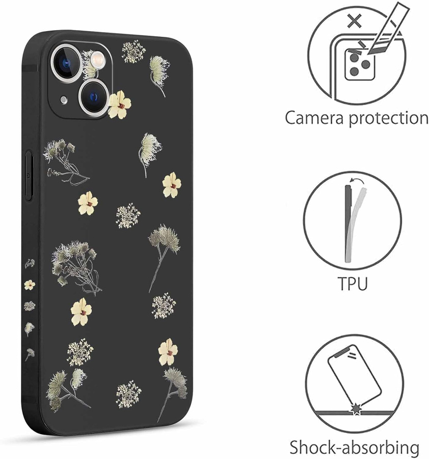 Pnakqil Dėklas Iphone 15 Pro Flowers 1