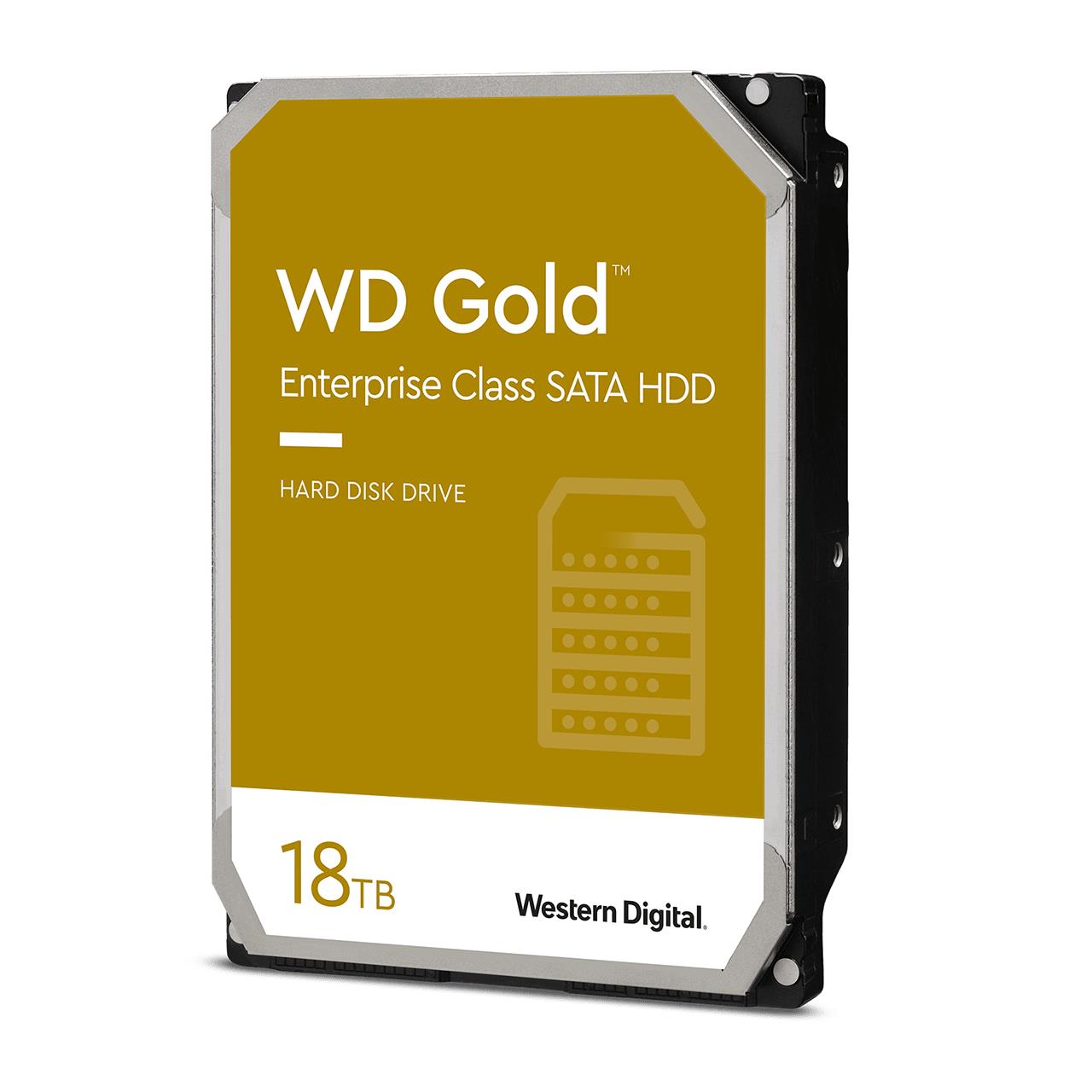 Kietasis diskas WESTERN DIGITAL Gold 18TB SATA 3.0 256MB 7200rpm 3,5"