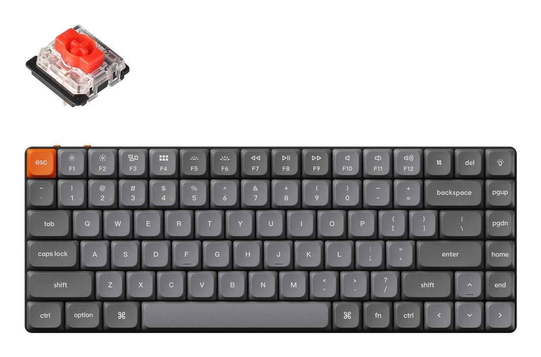 Belaidė klaviatūra KEYCHRON K3 Max RGB juoda