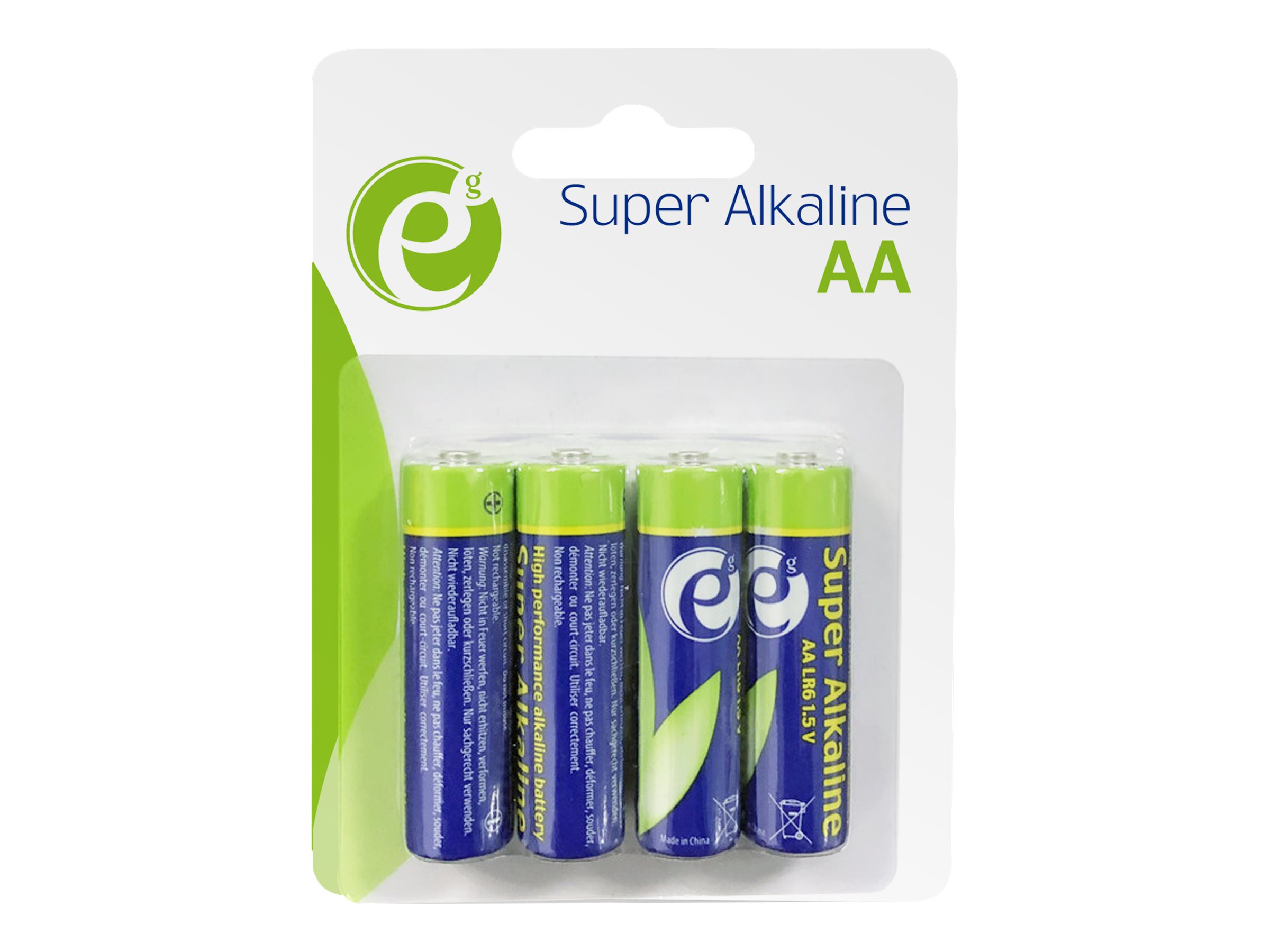 Gembird šarminės baterijos LR6 AA 4 vnt.