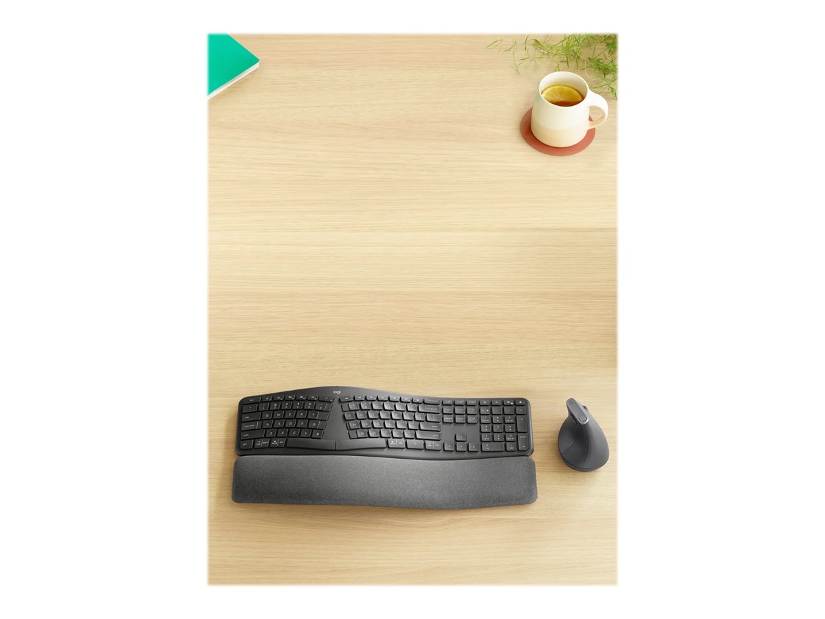 Logitech Ergo K860 klaviatūra Graphite (US)