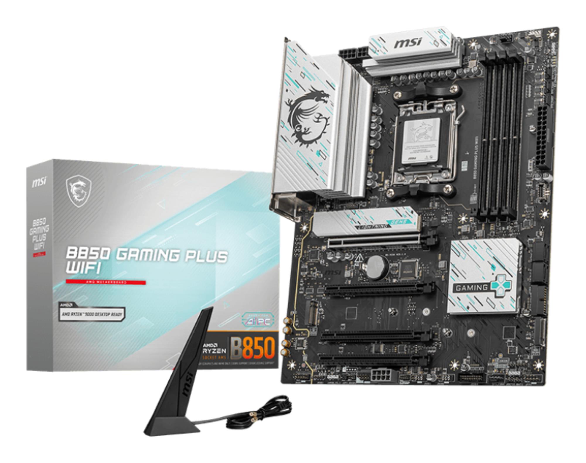 Pagrindinė plokštė MSI B850 Gaming Plus WiFi AMD B850 SAM5 ATX DDR5