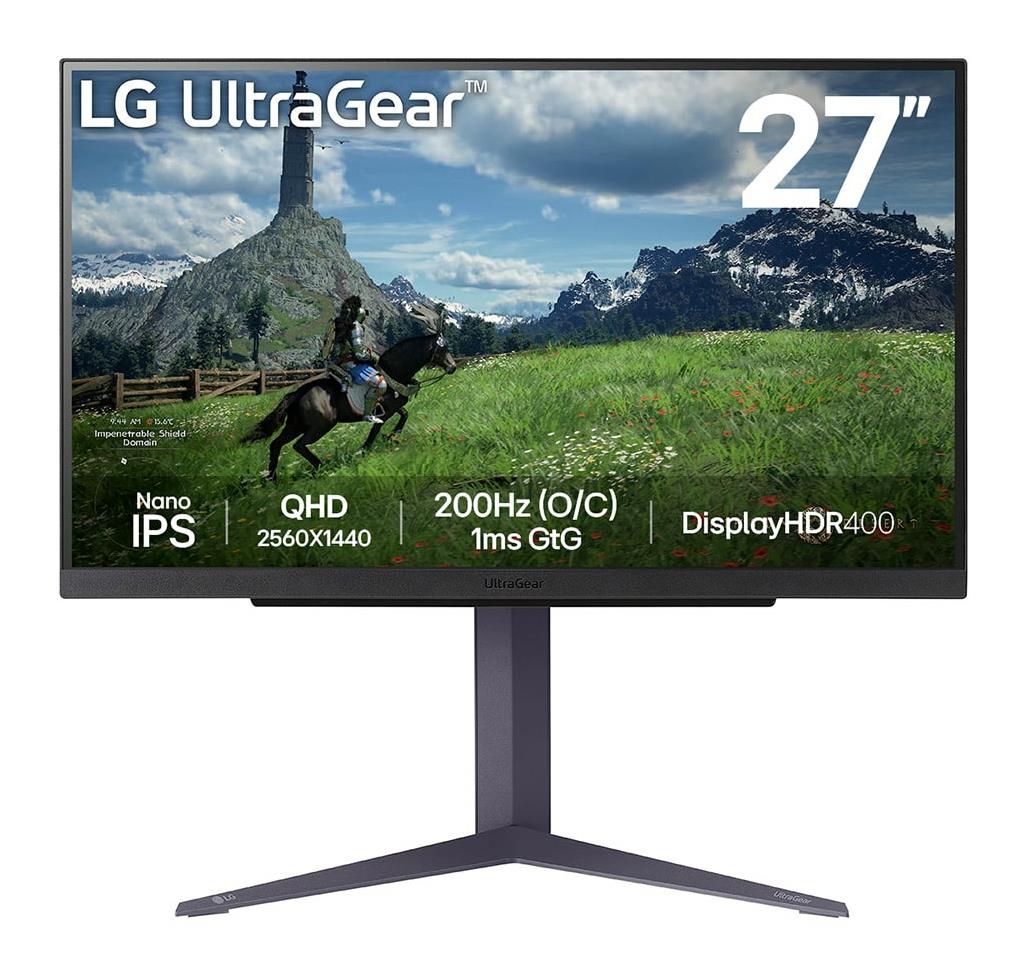 Monitorius LG 27" IPS 2560x1440 180Hz 1 ms 27GS85Q-B