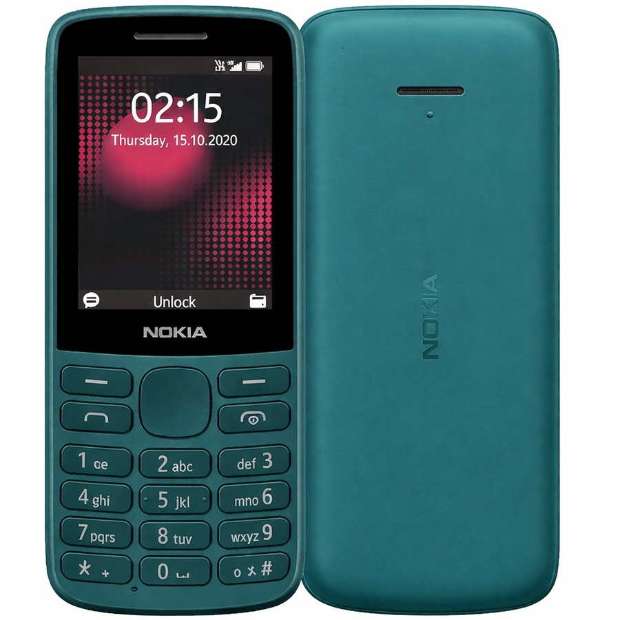 Nokia 215 2024 mėlynas, DualSim, 4G