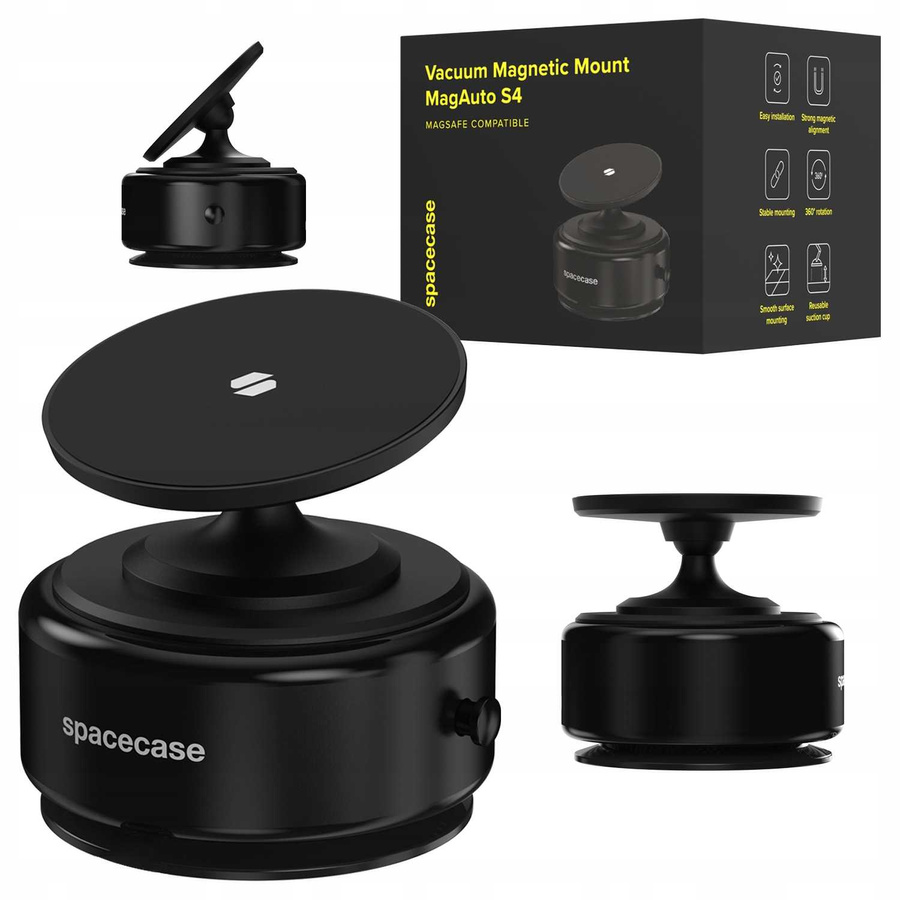 Spacecase vakuuminis magnetinis laikiklis MagAuto S4