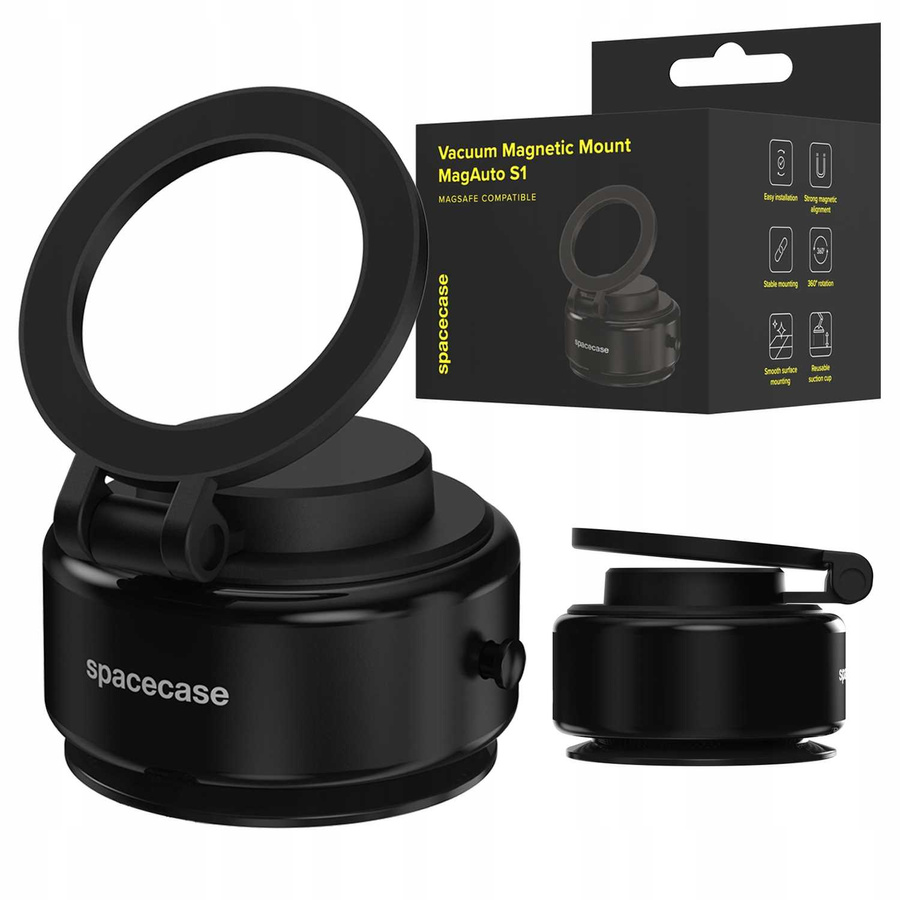Spacecase vakuuminis magnetinis laikiklis MagAuto S1