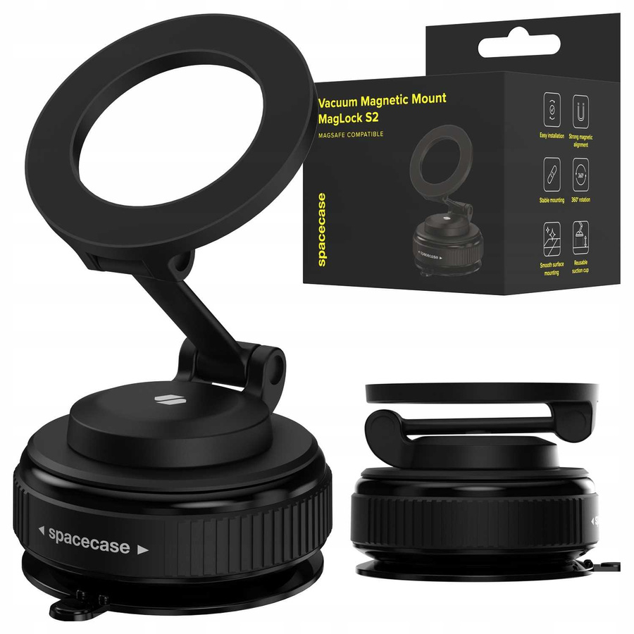 Spacecase vakuuminis magnetinis laikiklis MagLock S2