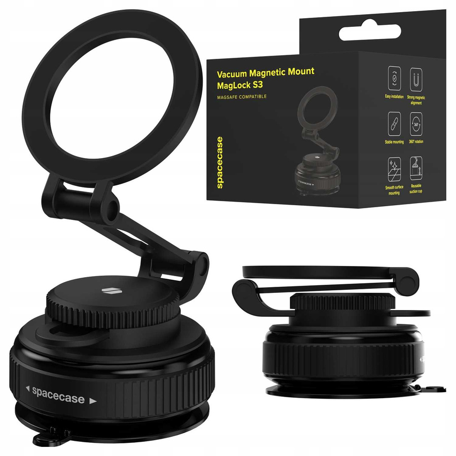 Spacecase vakuuminis magnetinis laikiklis MagLock S3