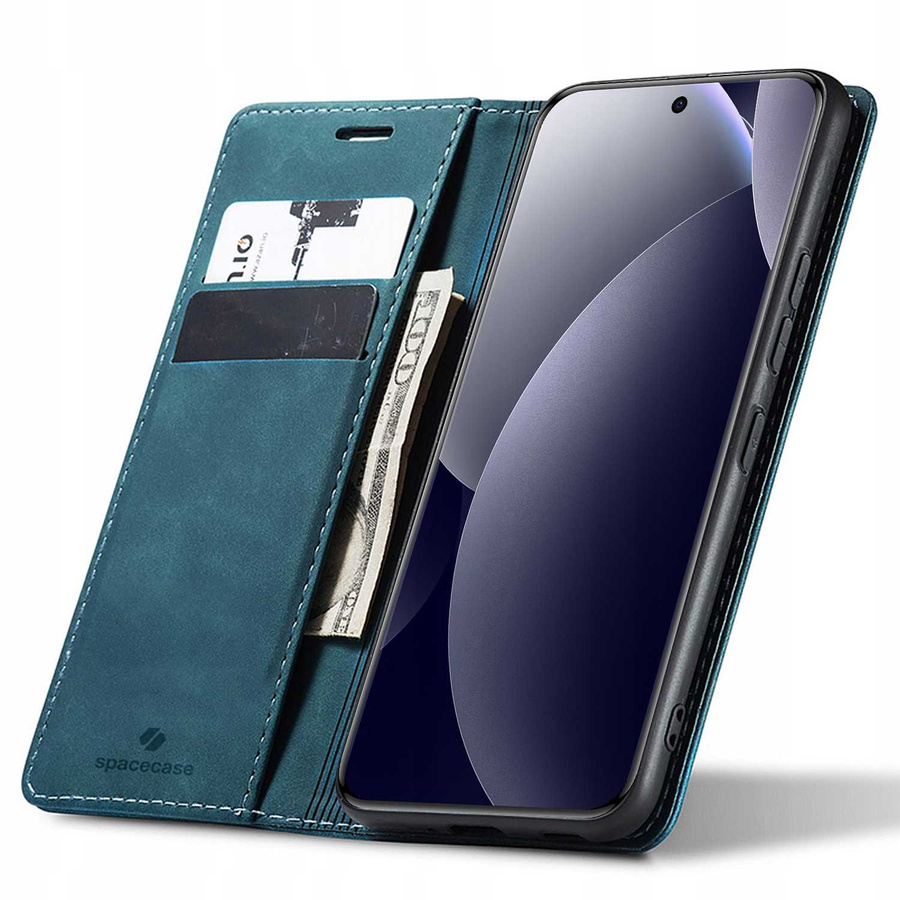 Spacecase Etui Wallet POCO M8 Pro 5G/RM Note 15 Pro+ 5G blue