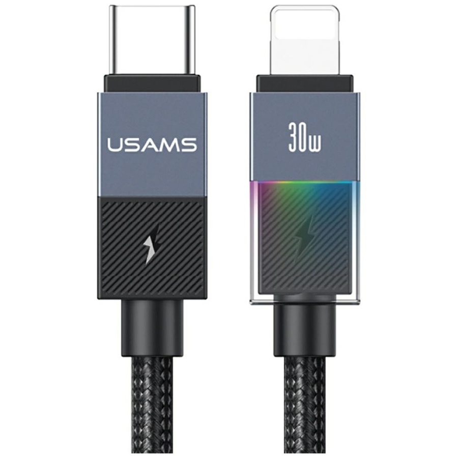 Laidas USAMS SJ776 PD 30W USB-C/Lightning 1.2m tarnish