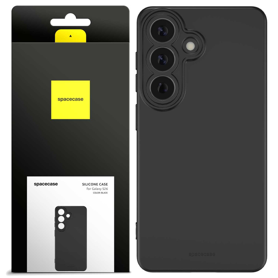 Spacecase silikoninis dėklas 3.0 Galaxy S26 juodas
