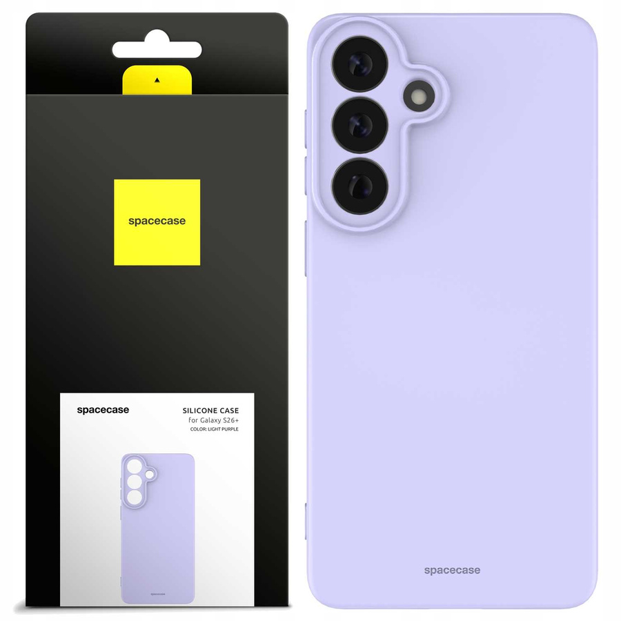 Spacecase silikoninis dėklas 3.0 Galaxy S26+ šviesiai violetinis