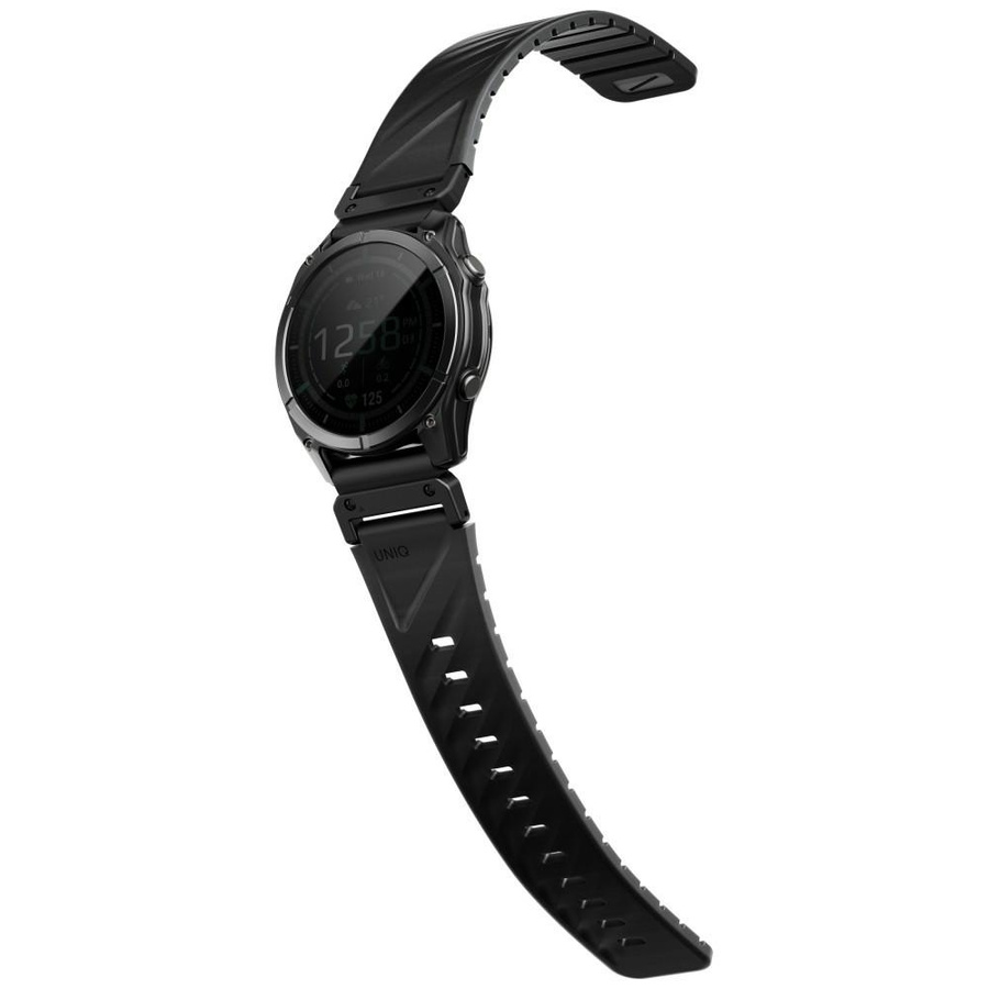 Pasek UNIQ Fluo x Smart-Fit do Garmin    26mm juodas