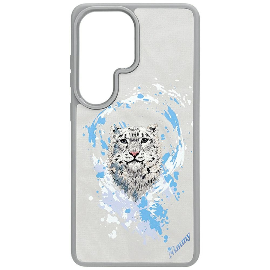 Nimmy Pantera MagSafe dėklas Samsung Galaxy S26 Ultra šviesiai pilkas