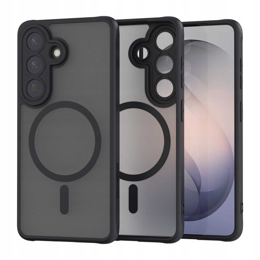 Spacecase dėklas Hybrid Mag Galaxy S26 juodas