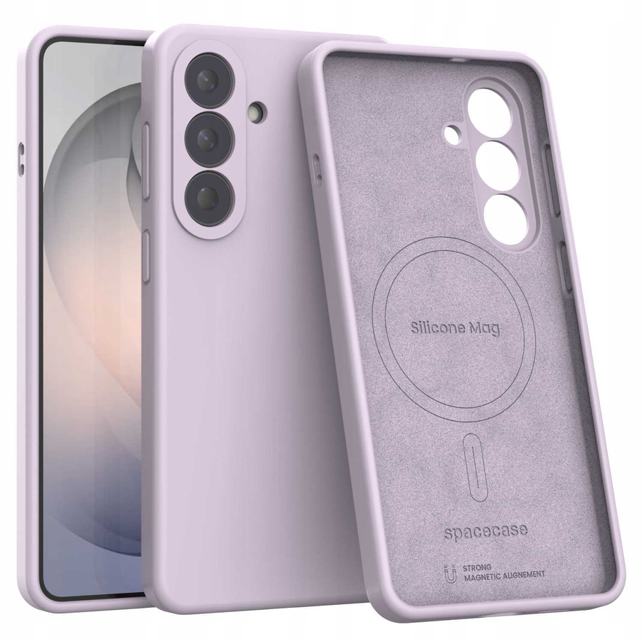 Spacecase silikoninis dėklas Mag Galaxy S26+ violetinis