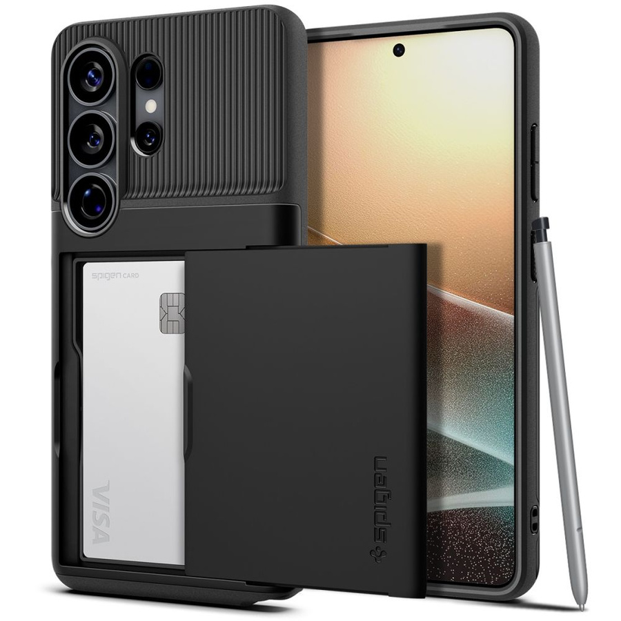 SPIGEN SLIM ARMOR CS GALAXY S26 ULTRA juodas