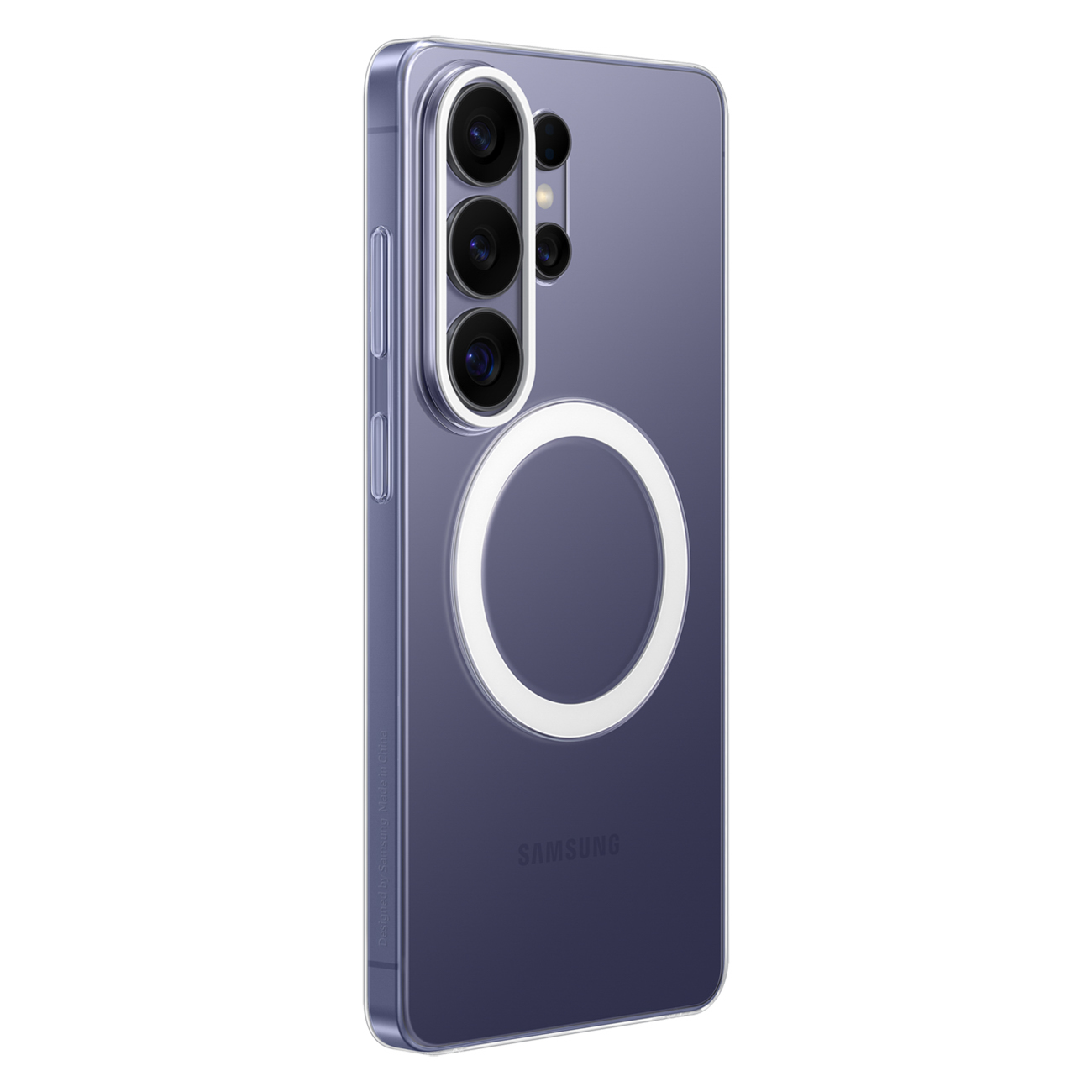 Samsung Clear Magnet dėklas Samsung Galaxy S26 Ultra suderinamas su MagSafe - skaidrus