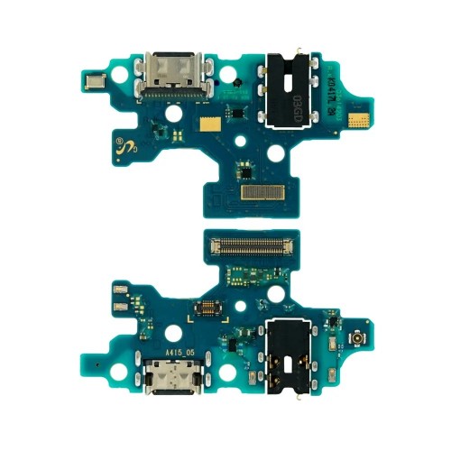 Krovimo lizdas skirtas Samsung A415 A41 2020 su lanksčiąja jungtimi / plata OEM