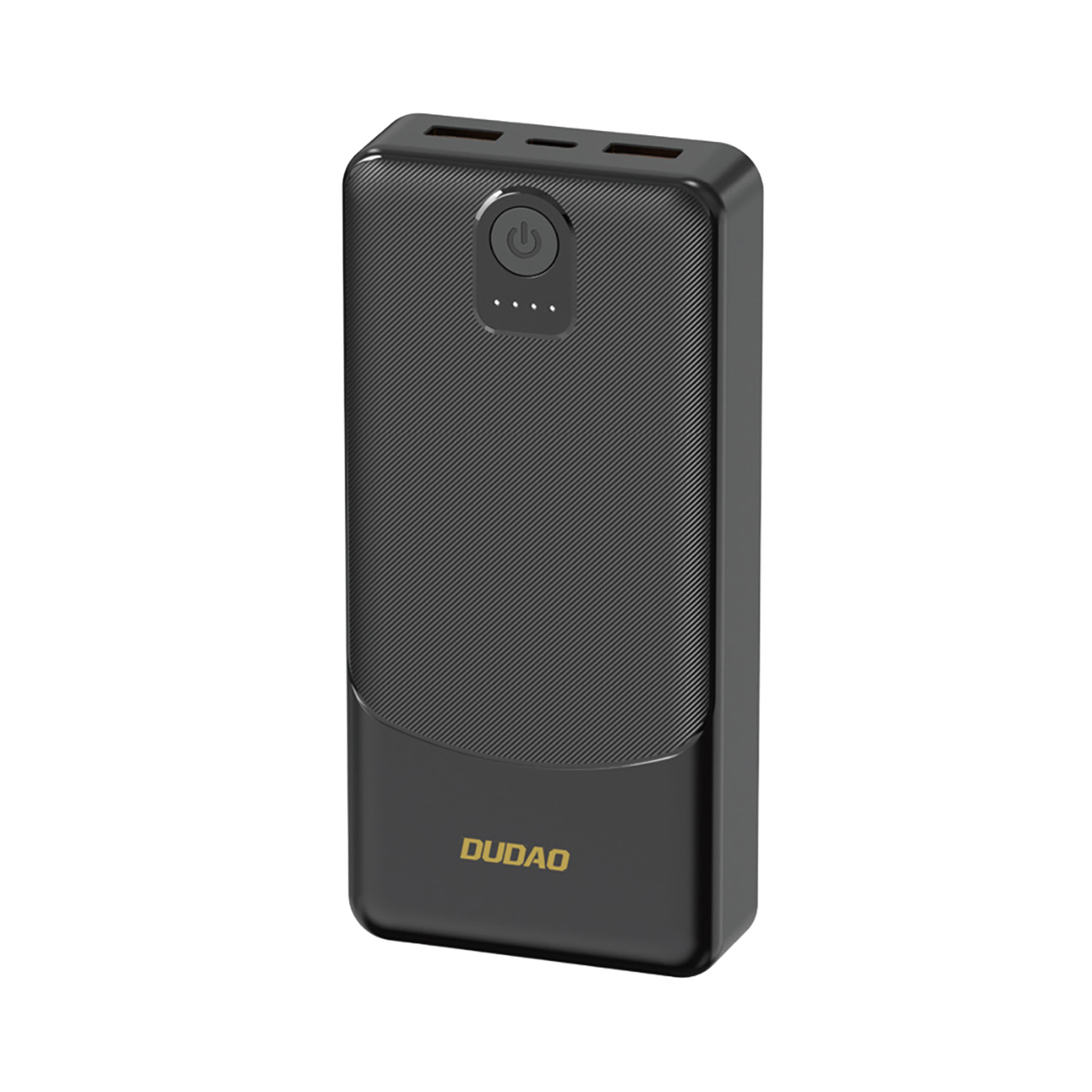 Dudao K10Pro išorinė baterija 2.4A 20000mAh 2 x USB-A - juodas