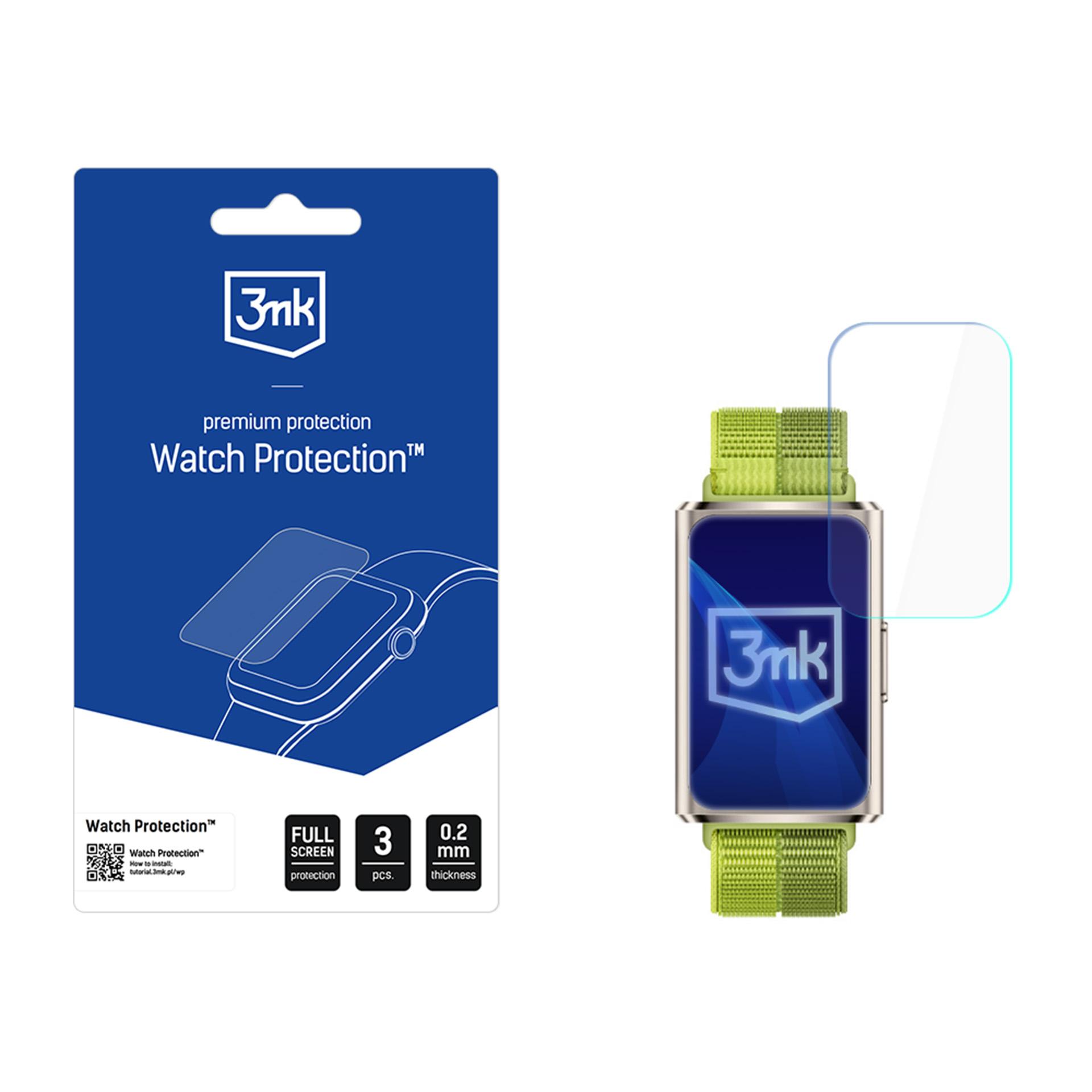 3mk Watch Protection ARC Apsauginis stikliukas išmaniojo laikrodžio ekranui Huawei Band 11 Pro