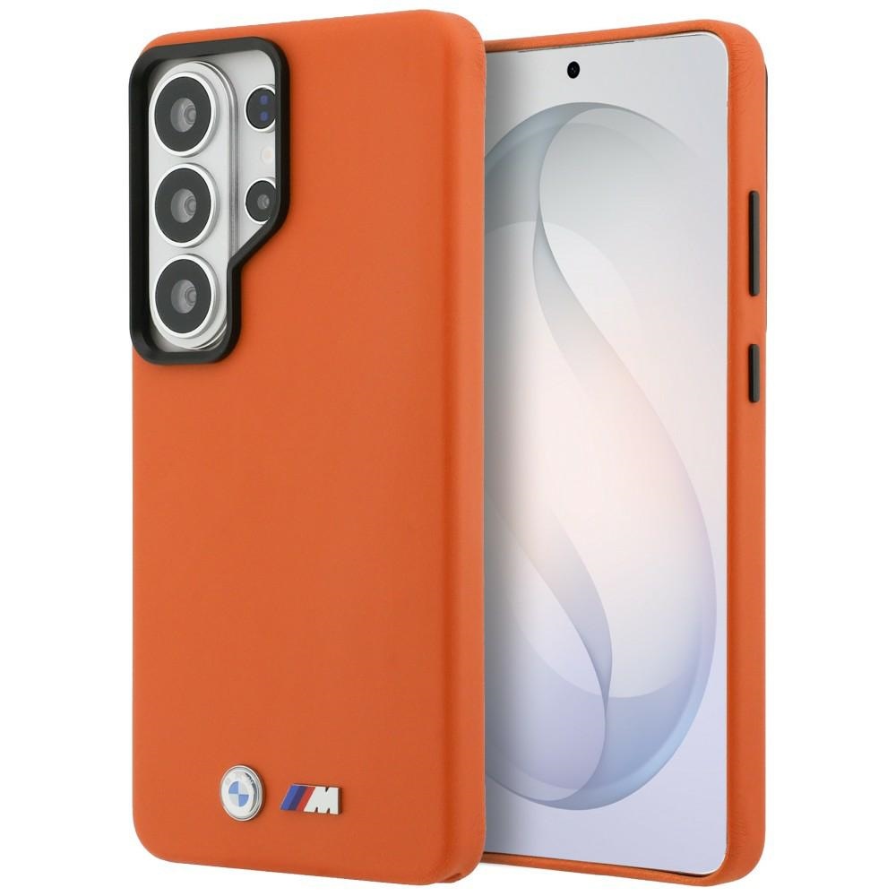 BMW M Metal Logo MagSafe Case for Samsung Galaxy S26 Ultra - Orange
