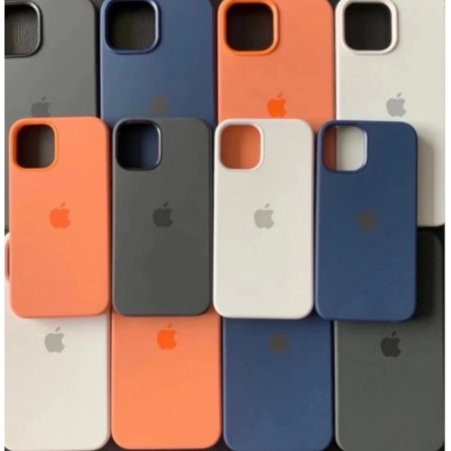 Dėklas "Solid Silicone" Apple iPhone 12 Pro Max raudonas su popierine pakuote