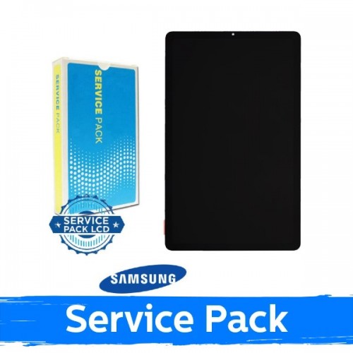Ekranas skirtas Samsung P610 / P615 / P613 / P619 / P620 / P625 Tab S6 Lite 2020 (2022 / 2024) juodas (Service Pack)