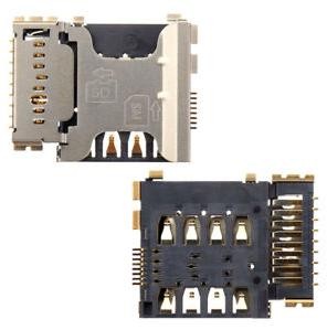 SIM ir MicroSD kortelės kontaktas Samsung i8260 Core/i8262 Core Duos/G350 Core Plus ORG