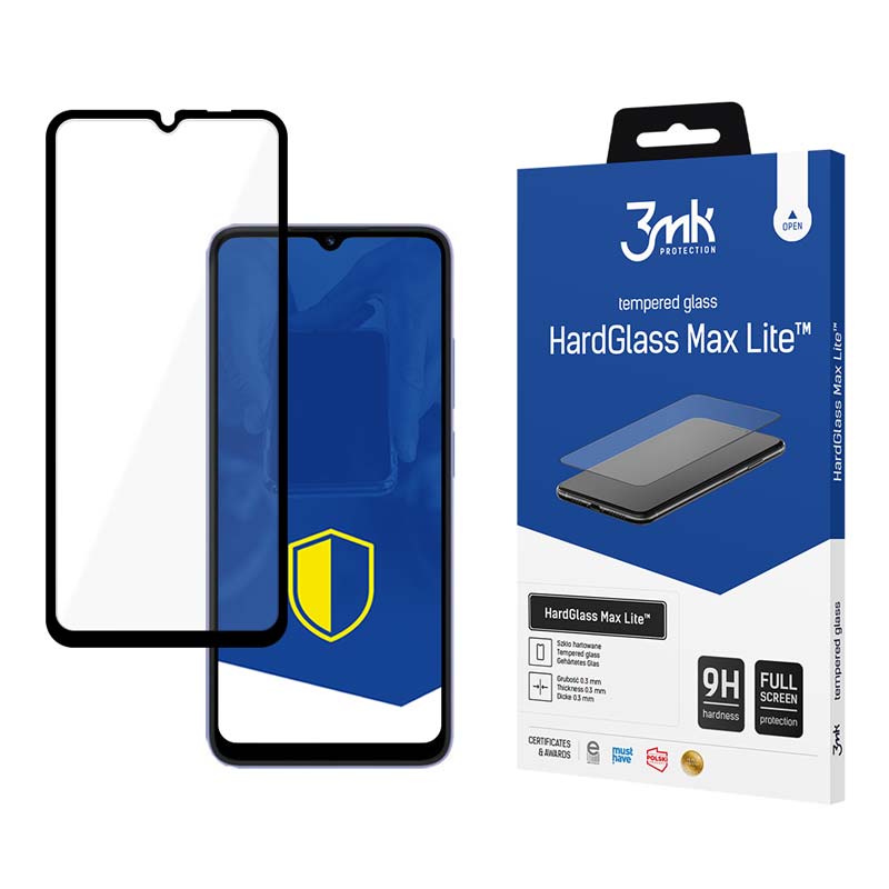 9H 3mk HardGlass Max Lite™ stiklas ant Xiaomi Redmi 12C