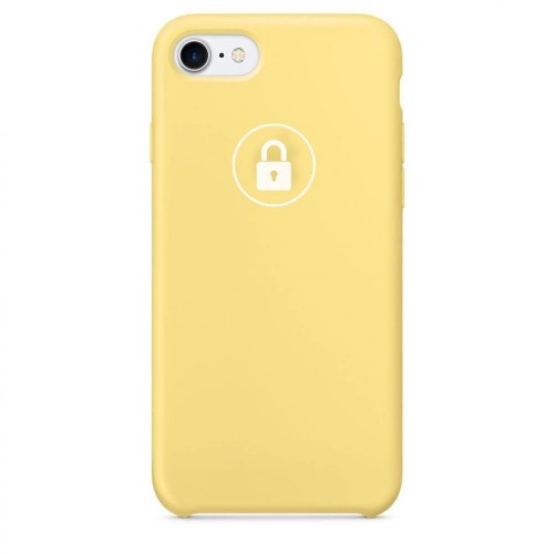 Dėklas "Silicone Case" skirtas iPhone 7 (iPhone 8) / Pollen / su įpakavimu