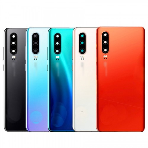 Galinis dangtelis skirtas Huawei P30 / White Pearl / (su kameros stikliuku) HQ