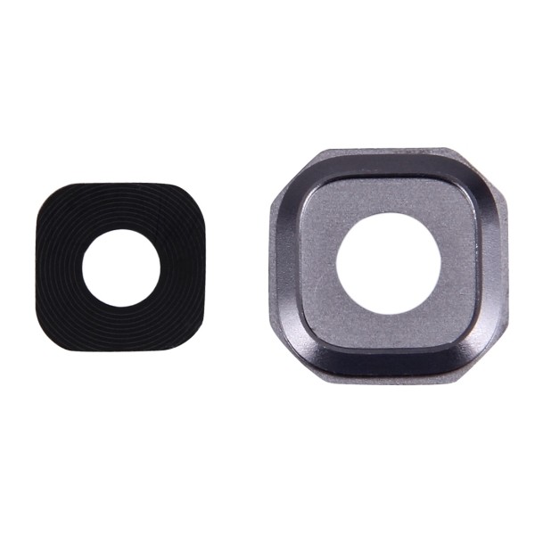 Samsung A310 A3 2016/A510 A5 2016/A710 A7 2016 kameros stikliukas su rėmeliu juodas (pilkas) ORG