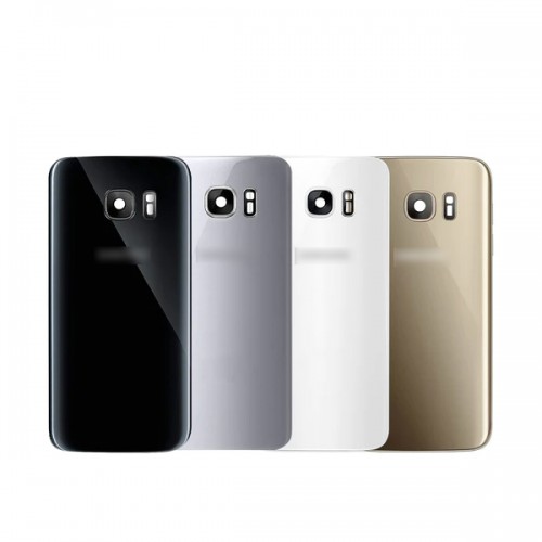 Galinis dangtelis skirtas Samsung G930F S7 / Black / (su kameros stikliuku) HQ