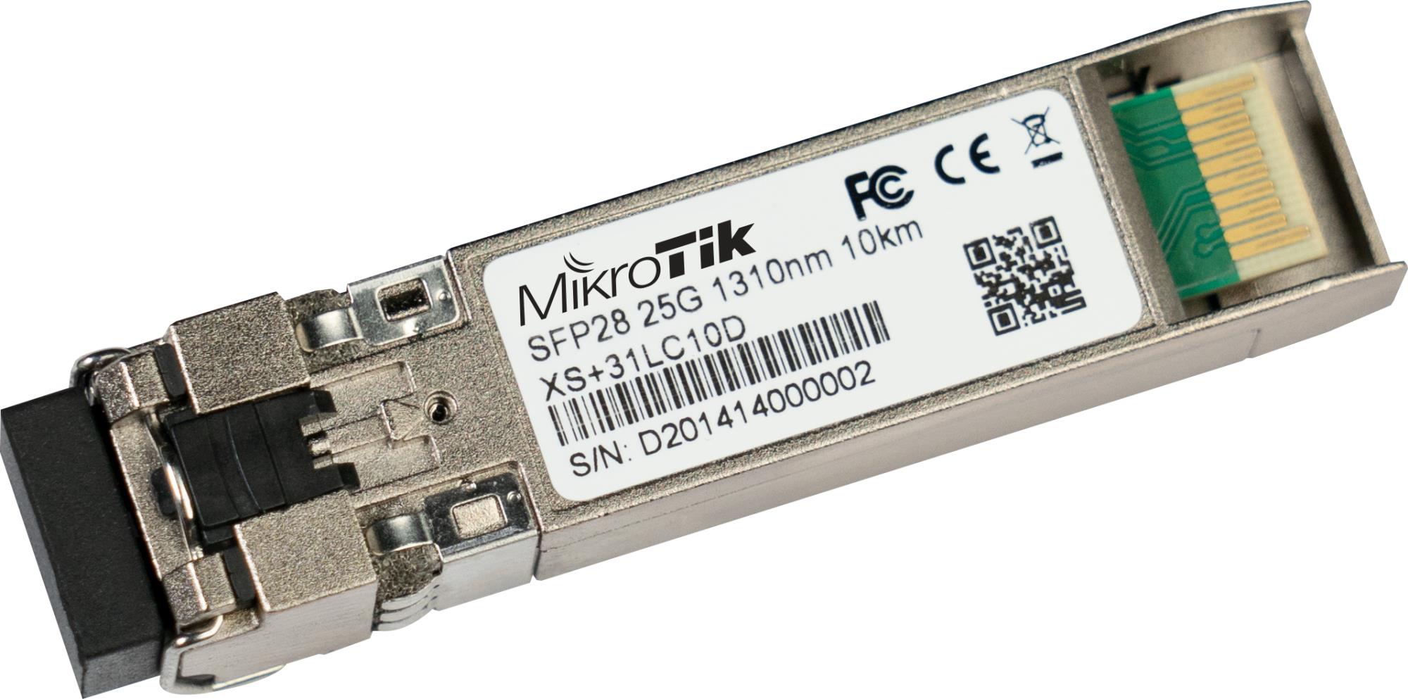 Tinklo siųstuvas MIKROTIK SFP/SFP+/SFP28 XS+31LC10D