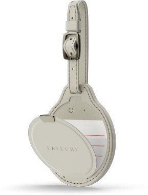 Lokatorius suderinamas su "Apple Find My Satechi FindAll Bagažo žymeklio forma Vegan oda ST-LFALTW smėlis