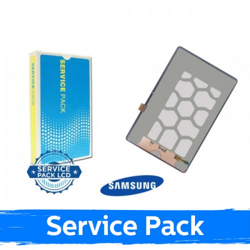 Ekranas skirtas Samsung T733 / T736 Tab S7 FE juodas (Service Pack)