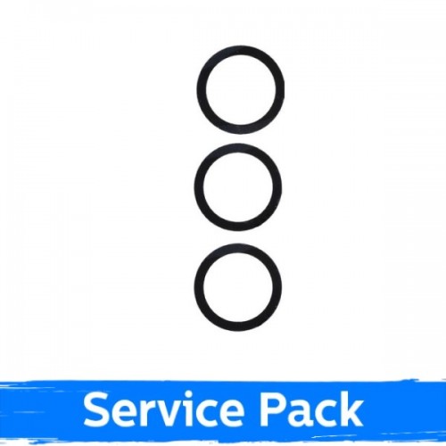 Galinės kameros stikliukas skirtas Samsung G998 S21 Ultra galines kameros stikliukas juodas (Service Pack)