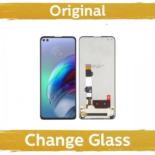 Ekranas skirtas Motorola G100 / XT2125 / juodas (Atnaujintas: China)