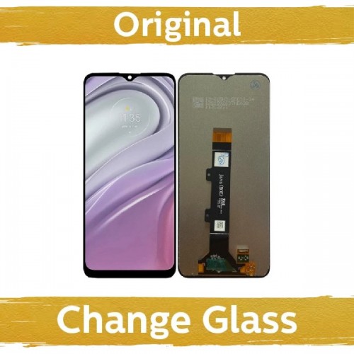 Ekranas skirtas Motorola G200 / XT2141-2 / juodas (Atnaujintas: China)