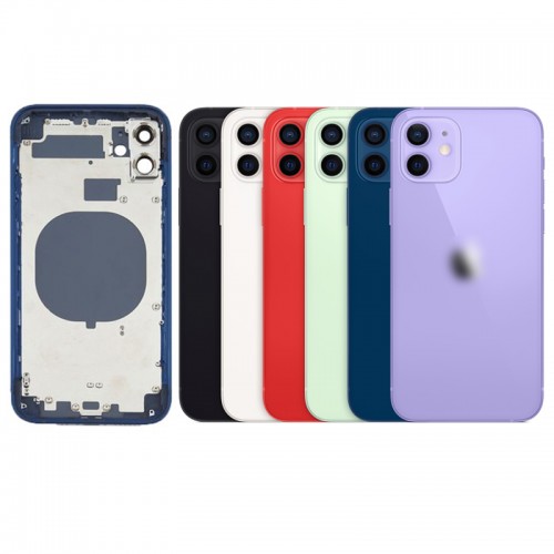 Galinis dangtelis skirtas iPhone 12 su visu korpusu / Blue / OEM