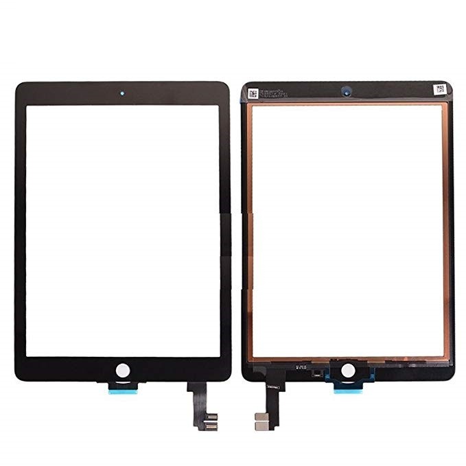 Lietimui jautrus stikliukas iPad Air 2 Black HQ