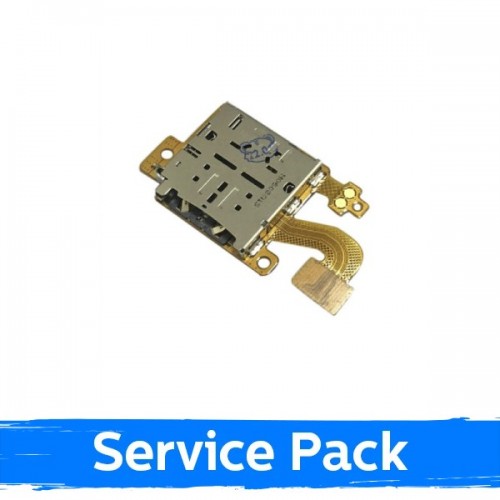 Lanksčioji jungtis skirta Samsung T976 / T970 Tab S7 Plus SIM kontakto / plata (Service Pack)